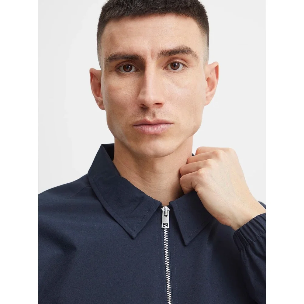 !Solid Between-Season Jacket 'Elmer' in Navy